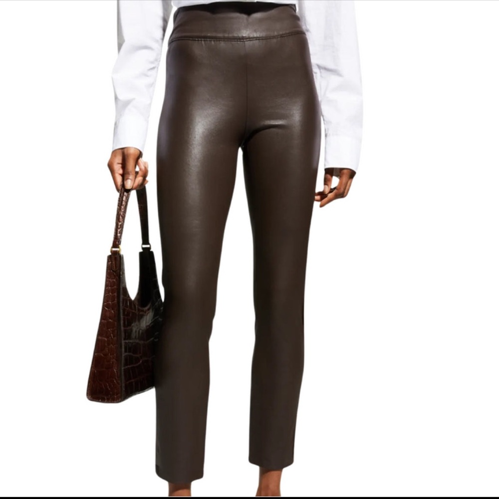 Brochu Walker The Juniper Stretch Crop in Timber Brown